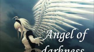 Nightcore Angel of Darkness Lyrics [upl. by Dutch]