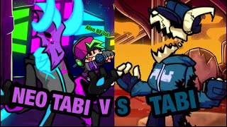 TABI VS NEO TABI  GENOCIDE X NEO GENOCIDE ORENJI REMIX Friday Night Funkin [upl. by Higgs]