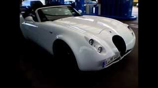 Wiesmann MF4 Roadster white  Start Up Sound [upl. by Assilana]