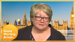 Thérèse Coffey Grilled Over Government UTurn On Benefits  Good Morning Britain [upl. by Malia224]