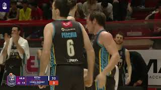 Pistoia Basket 2000 🆚 Vanoli Cremona  HIGHLIGHTS  Game 15 LBA 2324 [upl. by Rebmac556]