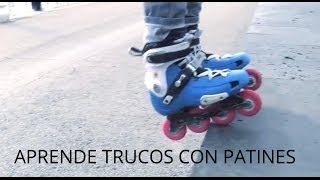 Patinaje en línea tutorial como Saltar y Clavar Ruedas Stall [upl. by Chevy]