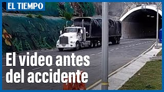 Revelan video previo al brutal accidente que dejó ocho muertos en La Línea  El Tiempo [upl. by Jeffie]