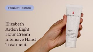 Elizabeth Arden Eight Hour Cream Intensive Hand Treatment Texture  Care to Beauty [upl. by Nadirehs409]