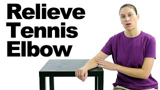 10 Best Tennis Elbow Exercises amp Stretches  Ask Doctor Jo [upl. by Lerner]