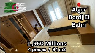 Ouedkniss  Alger Bordj El Bahri  1950 Millions  Appartement F4 Superficie 94 m2 4 pieces [upl. by Ehudd621]