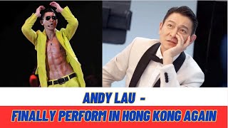 Andy Lau  Finally Perform In Hong Kong Again  quotToday if the Dayquot at Hong Kong Coliseum in Dec [upl. by Yhtir291]