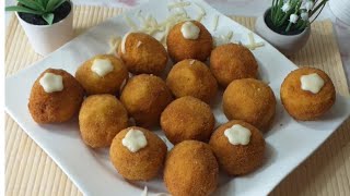 Crocchette di patate con il mozzarella facile e veloce ضاع عمرك الى مجربتيش هاد الوصفة اللذيذة [upl. by Adelpho]