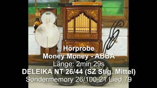 Money Money von ABBA gespielt auf Deleika Drehorge  Leirkasten mit Schlagzeug [upl. by Alford]