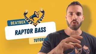 BEATBOX TUTORIAL  Raptor Bass by Zekka [upl. by Quillan]