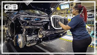 BMW X7 Production 🇺🇸 USA Car Factory Manufacturing Process [upl. by Desdemona]