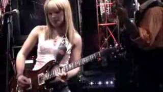 Badass Female Guitarist  Orianthi Panagaris [upl. by Rapsag455]