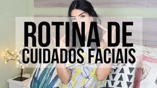 Rotina da Manhã  Cuidados Faciais [upl. by Hsakaa]