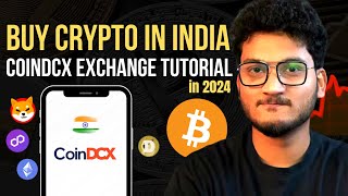 HOW TO BUY BITCOIN IN INDIA 2024  Beginner tutorial Coindcx Exchange  Eth Shiba Inu Doge Matic [upl. by Irena]