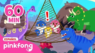 ¡ROAR¡ Dinosaurios para niños 🦖🦕  Recopilación  Pinkfong Canciones y Cuentos Infantiles [upl. by Tabib]