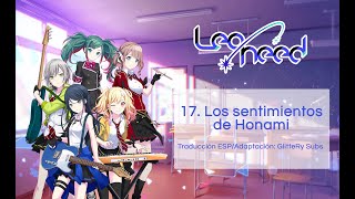 Esp Leoneed Main Story  EP 17  Los sentimientos de Honami  Project Sekai [upl. by Gamin]