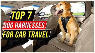 ✅7 Best Dog Harnesses For Car TravelTop 7 Picks For Any Dog [upl. by Atronna]