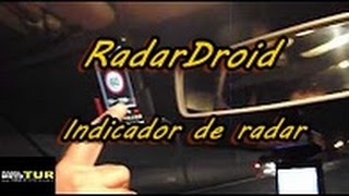 Indicador de Radar Radardroid [upl. by Case]