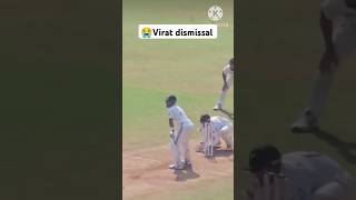 Virat Kohli dismissal vs new zealand shorts cricket [upl. by Ashby]