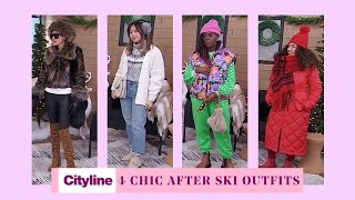 4 chic aprés ski outfits to rock this winter [upl. by Nerdna107]