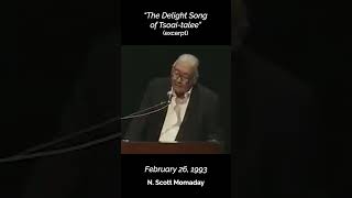 quotThe Delight Song of Tsoaitaleequot Read by N Scott Momaday shorts uctv [upl. by Rolanda]