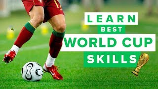 Learn the best WORLD CUP football skills [upl. by Stander]