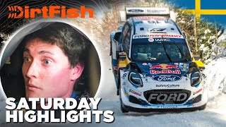 Final Stage DRAMA WRC Rally Sweden 2024 Saturday Highlights [upl. by Davine]