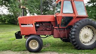 1977 AllisChalmers 7040 Tractor [upl. by Ruthe]