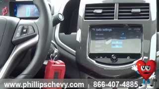 2014 Chevrolet Sonic  MyLink Radio  Phillips Chevrolet  Chicago New Car Dealership Sales [upl. by Nathalia]