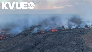 The Kilauea volcano in Hawaii is erupting [upl. by Immak178]