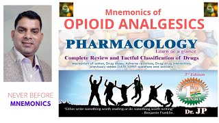 OPIOID ANALGESIC DRUGS classification Mnemonics Best ever classification tricks  made simple [upl. by Blair]