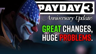 Payday 3 Update 11s Biggest Wins are its Downfalls [upl. by Ileyan163]