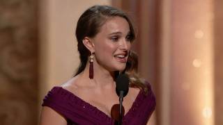 Natalie Portman winning Best Actress  83rd Oscars 2011 [upl. by Akemad]