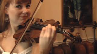 Paganini Violin Concerto no1 Opening bars Anna Karkowska [upl. by Neiht]