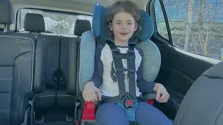 Securing a Child in a ForwardFacing Car Seat [upl. by Docia]