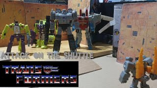 Transformers 1986 The Movie Attack on the shuttle stop motion [upl. by Chaves271]