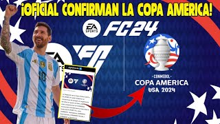 Oficial Conmebol y EA confirman la Copa América 2024 en EA SPORTS FC 24 [upl. by Pooi]