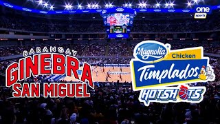 BRGY GINEBRA VS MAGNOLIA HOTSHOT GIN with twicetobeat advantage 2024 PBA Philippine Cup [upl. by Moria]