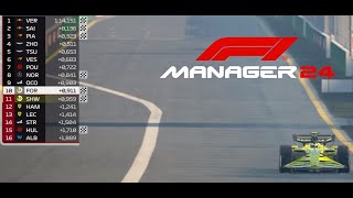 25 04 Una qualifica australiana che illude  F1 Manager 2024 [upl. by Nadbus]