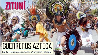 Danza quotGuerreros Aztecaquot en Zituní Qro 2024 [upl. by Lebazi393]