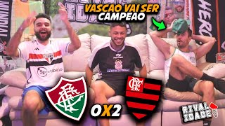 React Fluminense 0x2 Flamengo  Melhores momentos  Gols  Brasileiro [upl. by Aramois170]