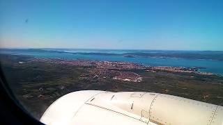 Landing on Zadar airport [upl. by Dasteel]