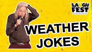 John Novosad quotWeather Jokesquot  Gildas Laughfest Seriously Funny [upl. by Odlawso9]