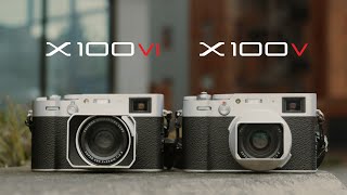 Fujifilm X100VI vs X100V  A Direct Comparison [upl. by Olegnaid355]