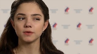 Evgenia Medvedevas interview for the Russian Olympic Committee Channel [upl. by Zilef]