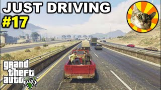 Just Driving 17  GTA V  Los Santos to Sandy Shores with Trevor and the boys [upl. by Aramoj]