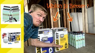 I Tried Out 2 Different DIY Spray Foam Kits [upl. by Virgilio]