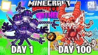 Titan Wither vs Mutant Ghast a Minecraft Animation [upl. by Halyak400]