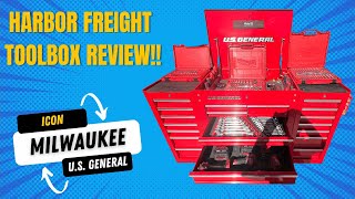 DIY Diesel Mechanic Toolbox TOUR  1 Year Review [upl. by Noraha]