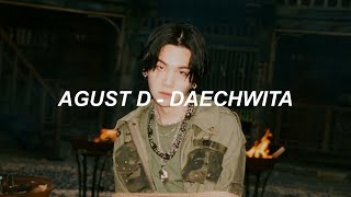 Agust D 대취타 Daechwita Easy Lyrics [upl. by Ecidnak]